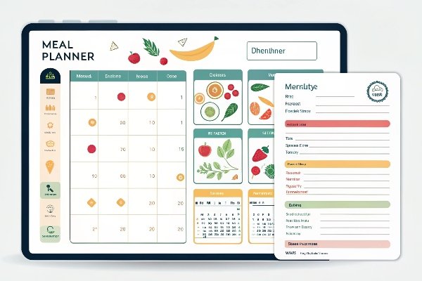 Digital meal planners for enterprises