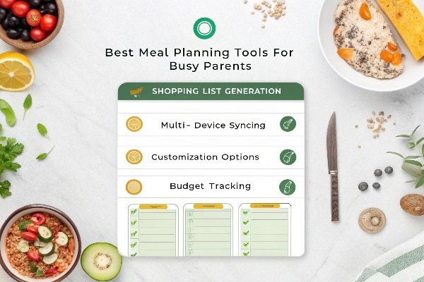 Best digital meal planning tools for busy parents